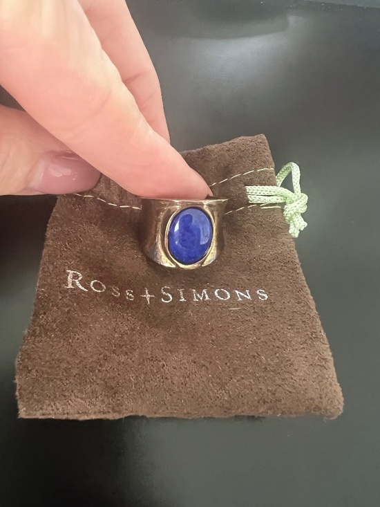 Ross-Simons Jewelry - Ross-Simons Vintage Blue Lapis Statement Ring Size 9